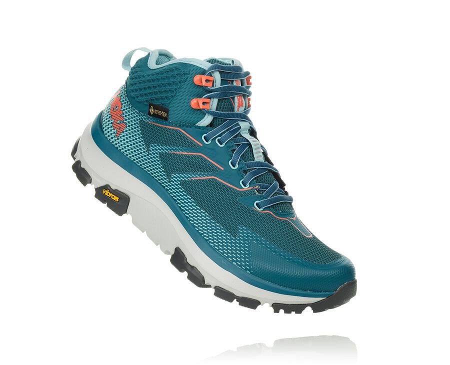 Hoka Australia One One Toa GORE-TEX - Womens Hiking Boots Turquoise - EPQMN-4365